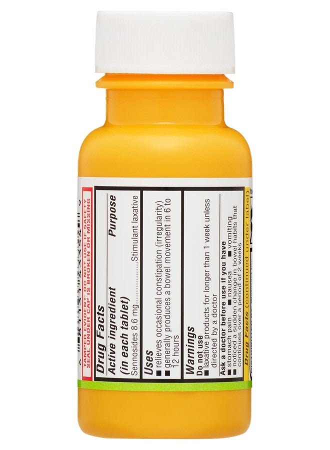 Create and Bundle Equate Natural Vegetable Laxative Sennosides Tablets - 100 Count - Gentle, Overnight Constipation Relief, Supports Digestive Health + CreateAndBundle Sticker - Image 2